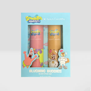 BLUSHING BUDDIES BLUSH STICK SET BOB ESPONJA X BEAUTY CREATIONS