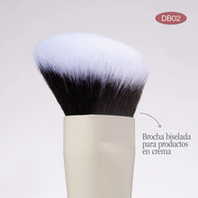 Cargar imagen en el visor de la galería, BROCHA DUO BASE Y CREMA DB02 ATENEA BEAUTY