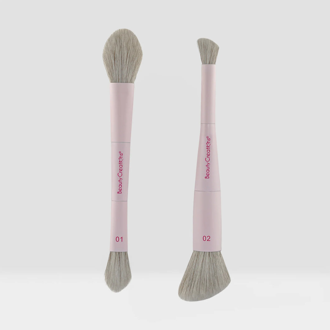 POWDER & CREAM COPLEXION BRUSH SET  BEAUTY CREATIONS
