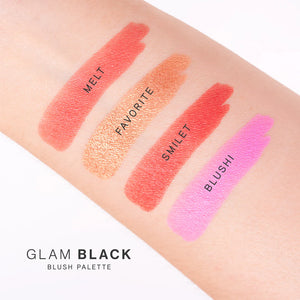 PALETA DE RUBORES GLAMBLACK ATENEA BEAUTY