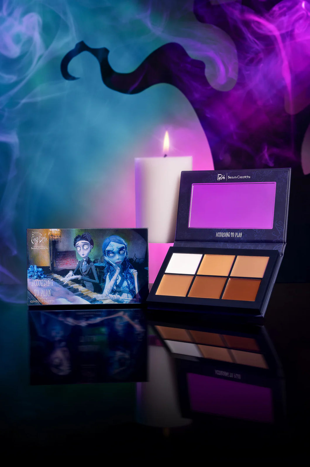 ACCORDING TO PLAN CONTOUR HIGHLIGHT COLECCIÓN CORPSE BRIDE X BEAUTY CREATIONS