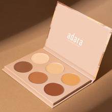 Cargar imagen en el visor de la galería, CREAMY CONTOUR PALETTE ADARA COSMETICOS