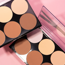 Cargar imagen en el visor de la galería, PALETA DE ILUMINADOR Y CONTORNO HIGHLIGHT CONTOUR PALETTE - ADARA PARIS