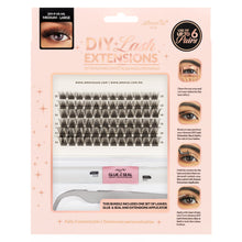 Cargar imagen en el visor de la galería, KIT DE EXTENSIONES DE PESTAÑAS DIY TAMAÑO ML AMOR US