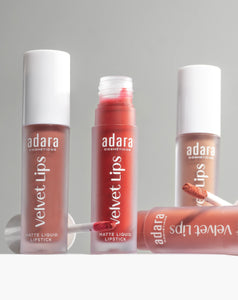 VELVET LIPS ADARA COSMÉTICOS
