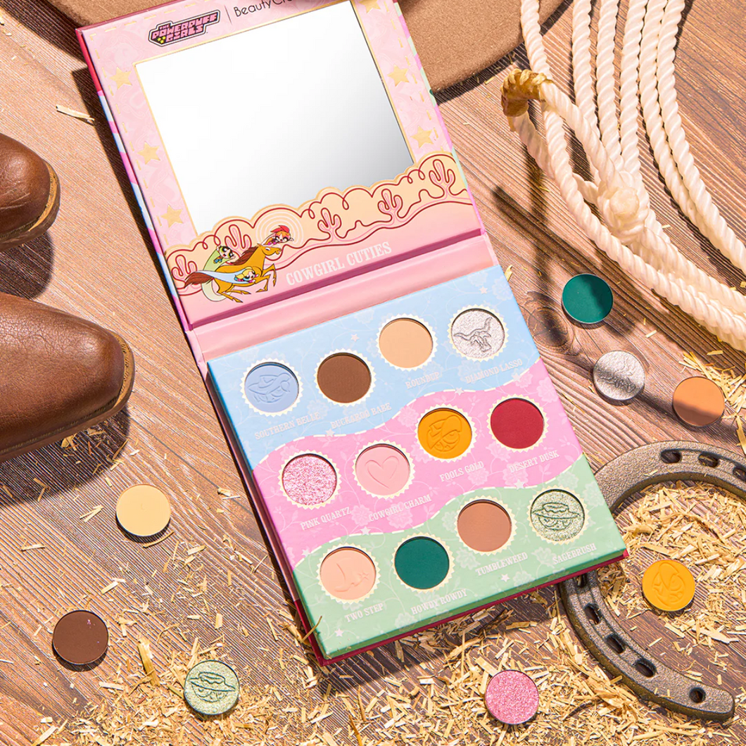 COWGIRL CUTIES PALETA DE SOMBRAS THE POWERPUFF GIRLS X BEAUTY XCREATIONS