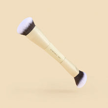 Cargar imagen en el visor de la galería, BROCHA DUO BASE Y CREMA DB02 ATENEA BEAUTY