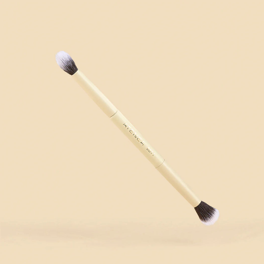 BROCHA DUO DIFUMINADORAS REDONDA Y LÁPIZ DB11 ATENEA BEAUTY