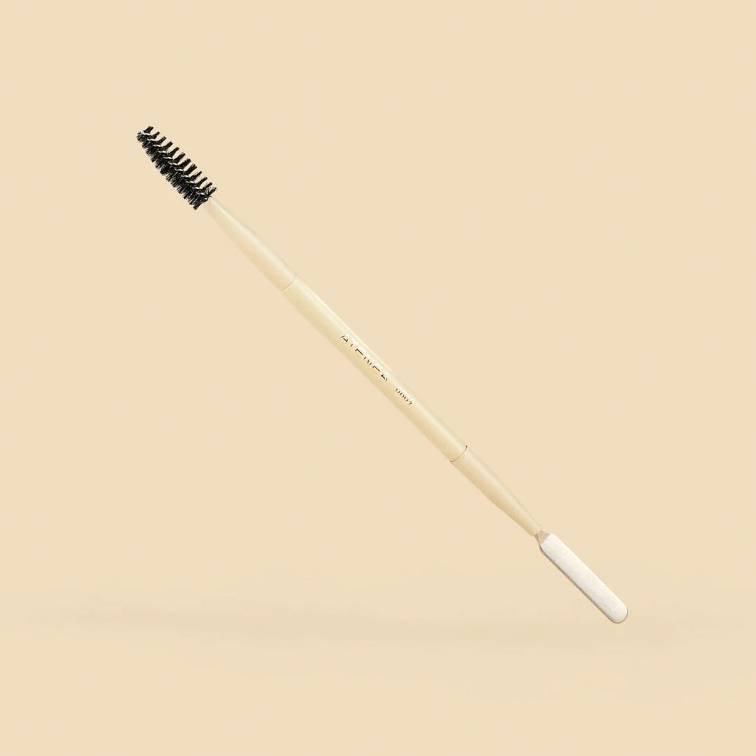 BROCHA DUO CEJAS Y ESPÁTULA  DB09 ATENEA BEAUTY