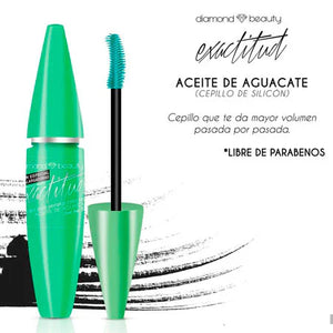MASCARA DE PESTAÑAS ACEITE DE AGUACATE EXACTITUD DIAMOND BEAUTY