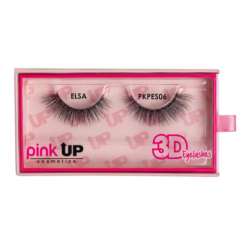 PESTAÑAS 3D EYELASHES #06 ELSA PINK UP