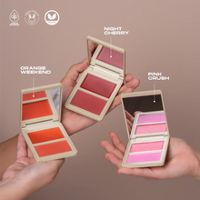 Cargar imagen en el visor de la galería, RUBOR EN DÚO ALLURE CREMA Y POLVO COMPACTO ATENEA BEAUTY