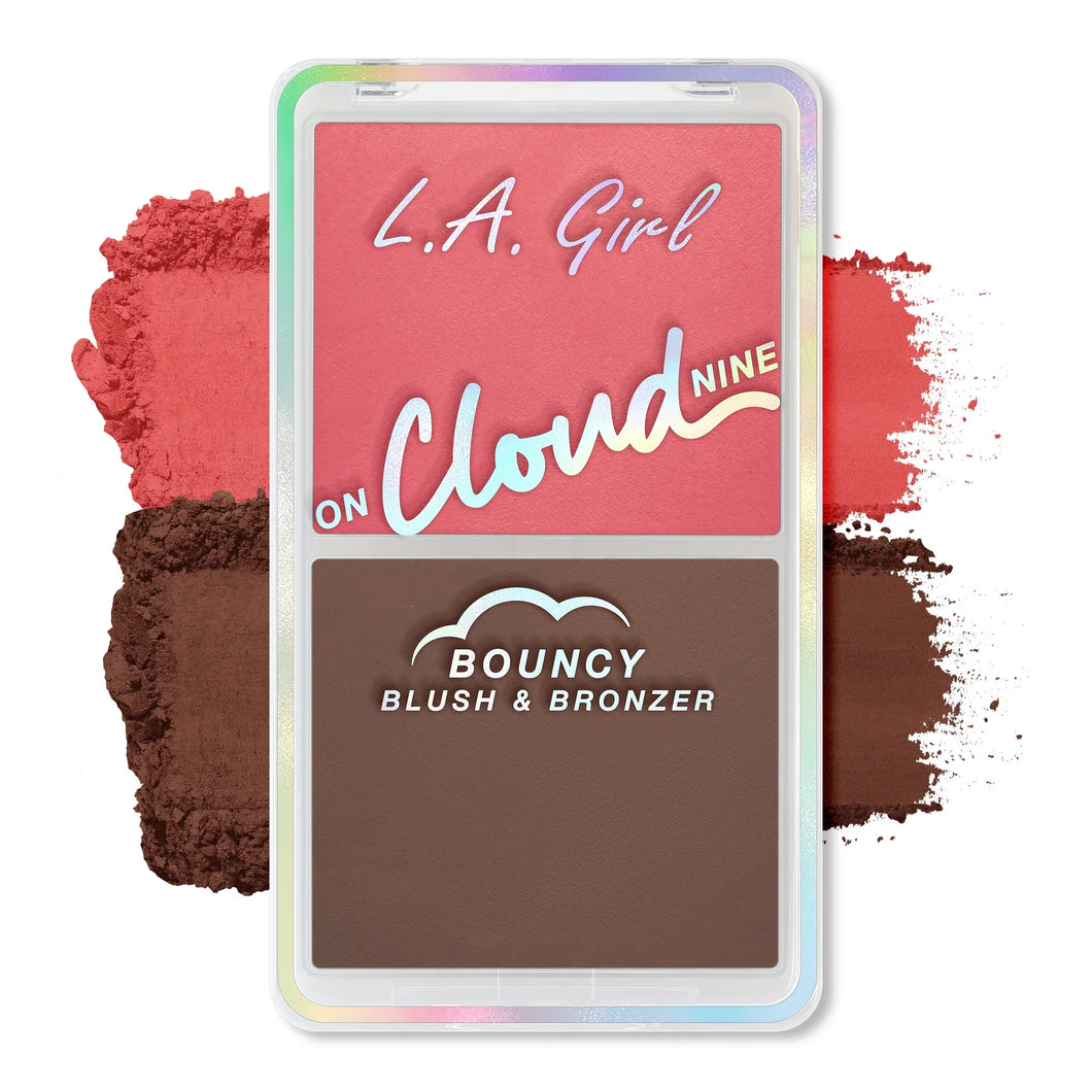 ON CLOUD NINE BOUNCY BLUSH BRONZER L.A GIRL