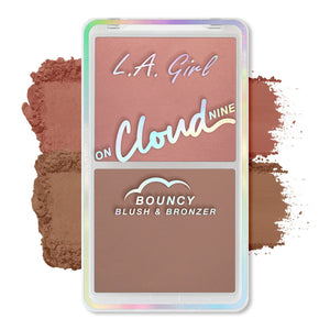 ON CLOUD NINE BOUNCY BLUSH BRONZER L.A GIRL