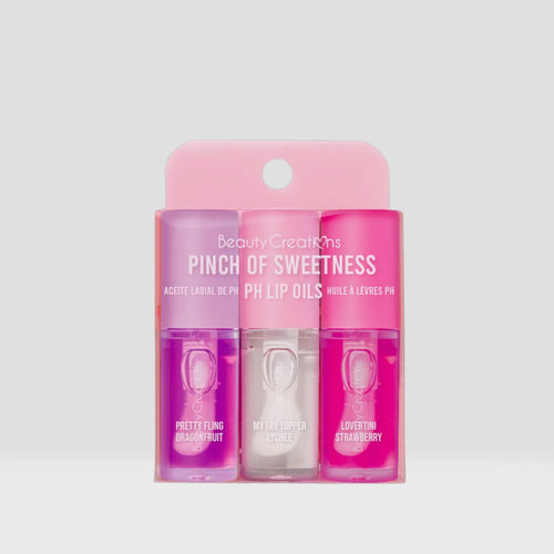 PINCH OF SWEETNESS SET TRIO DE ACEITE DE LABIOS PH BEAUTY CREATIONS