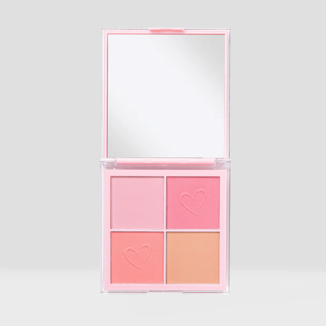 PALETA DE ROSTRO NON STOP BLUSH QUAD BEAUTY CREATIONS