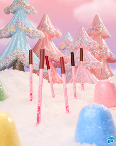 SWEET TOOTH WOODEN LIP PENCIL SET 6PC CANDYLAND X BEAUTY CREATIONS