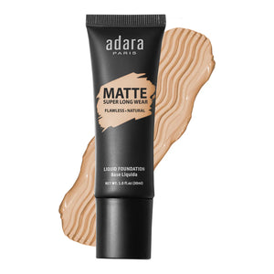 MAQUILLAJE LIQUIDO ALTA COBERTURA TERMINADO MATTE - ADARA PARIS