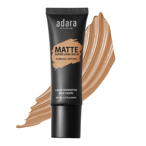 MAQUILLAJE LIQUIDO ALTA COBERTURA TERMINADO MATTE - ADARA PARIS