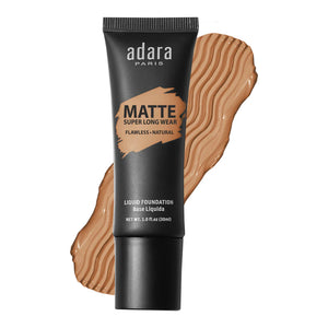 MAQUILLAJE LIQUIDO ALTA COBERTURA TERMINADO MATTE - ADARA PARIS