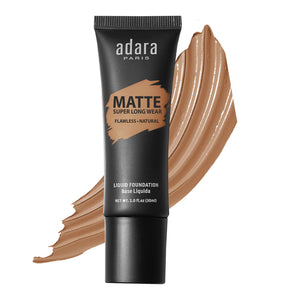 MAQUILLAJE LIQUIDO ALTA COBERTURA TERMINADO MATTE - ADARA PARIS