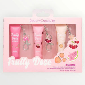 FRUITY DOSE LIP BALM TRIO BEAUTY CREATIONS