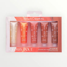 Cargar imagen en el visor de la galería, GLOSSY POUT LIP GLOSS SET BEAUTY CREATIONS