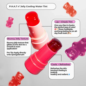 RUBOR P.H.A.T N' JELLY COOLING WATER TINT ITALIA DELUXE