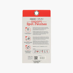 SNOOPY SPOT PATCHES 36 PIEZAS CELAVI