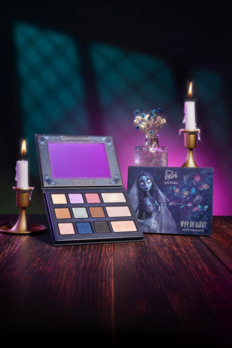 WHY SO BLUE PALETTE COLECCIÓN CORPSE BRIDE X BEAUTY CREATIONS
