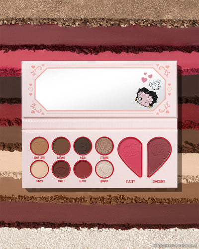 UNAFRAID TO BE ME SHADOW & FACE PALETTE BETTY BOOP X BEAUTY CREATIONS