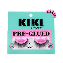 Cargar imagen en el visor de la galería, PAR DE PESTAÑAS PRE GLUED PG07 KIKI LASHES
