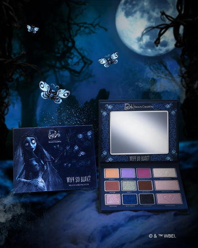 WHY SO BLUE PALETTE COLECCIÓN CORPSE BRIDE X BEAUTY CREATIONS