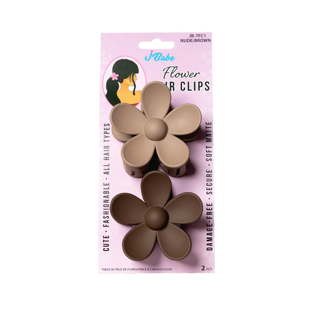 PINZA PARA CABALLO EN FORMA DE FLOR JBABE