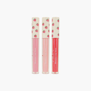 BRILLO DE LABIOS BRILLANTE DE 3 PIEZAS STRAWBERRY SHORTCAKE CELAVI