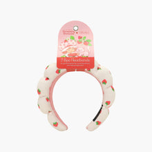 Cargar imagen en el visor de la galería, SET DIADEMA DE ESPONJA 2 PIEZAS  STRAWBERRY SHORTCAKE CELAVI