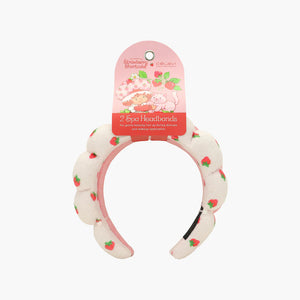 SET DIADEMA DE ESPONJA 2 PIEZAS  STRAWBERRY SHORTCAKE CELAVI