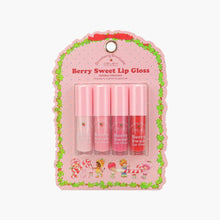 Cargar imagen en el visor de la galería, SET BERRY SWEET STRAWBERRY SHORTCAKE LIP GLOSS CELAVI