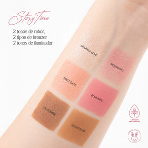 PALETA DE MAQUILLAJE STORYTIME ATENEA BEAUTY