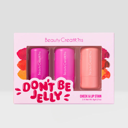 DONT BE JELLY SET DE TINTES PARA MEJILLAS Y LABIOS BEAUTY CREATIONS
