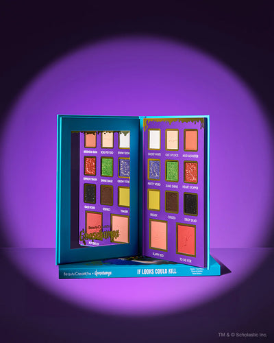 IF LOOKS COULD KILL PALETA DE SOMBRAS GOOSEBUMPS X BEAUTY CREATIONS