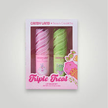 Cargar imagen en el visor de la galería, TRIPLE TRAET LIP BALM SET CANDYLAND X BEAUTY CREATIONS