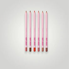 Cargar imagen en el visor de la galería, SWEET TOOTH WOODEN LIP PENCIL SET 6PC CANDYLAND X BEAUTY CREATIONS