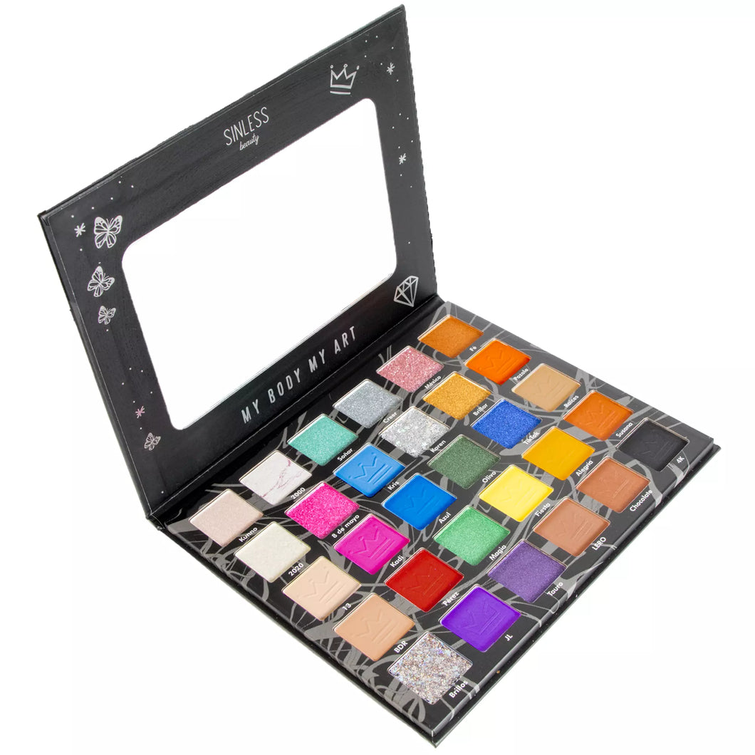 KUNNO EYESHADOW PALETTE X SINLESS BEAUTY