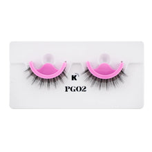 Cargar imagen en el visor de la galería, PAR DE PESTAÑAS PRE GLUED PG02 KIKI LASHES