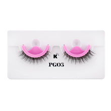 Cargar imagen en el visor de la galería, PAR DE PESTAÑAS PRE GLUED PG03 KIKI LASHES