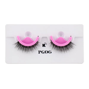 PAR DE PESTAÑAS PRE GLUED PG06 KIKI LASHES