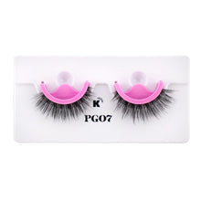 Cargar imagen en el visor de la galería, PAR DE PESTAÑAS PRE GLUED PG07 KIKI LASHES