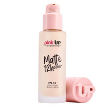 Cargar imagen en el visor de la galería, MATTE COVER 12 HORAS – MAQUILLAJE LÍQUIDO- PINK UP