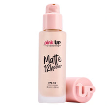 Cargar imagen en el visor de la galería, MATTE COVER 12 HORAS – MAQUILLAJE LÍQUIDO- PINK UP